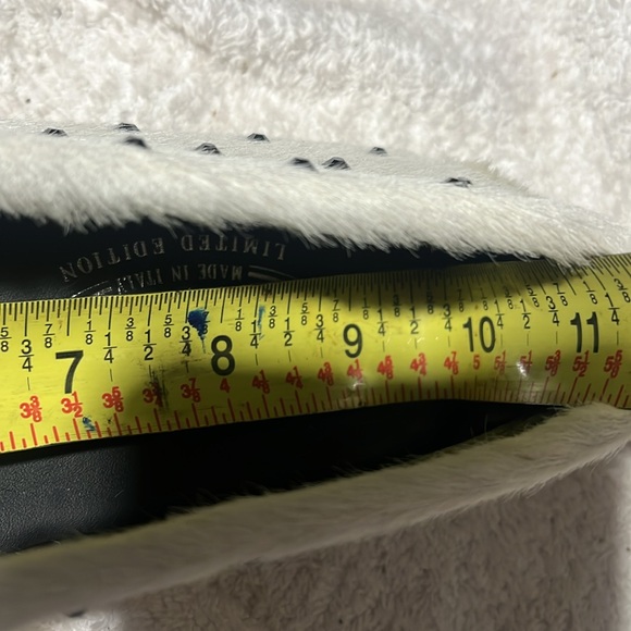 Tod”S Canel fur Loafers with Swarovski Stones size 39 1/2 like new - Picture 15 of 15